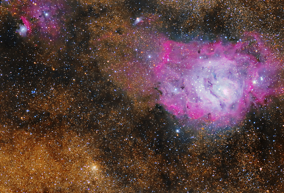 The Lagoon Nebula (Messier 8)