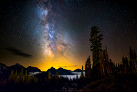 "Glow From the Other Side" - Mt. Rainier National Park